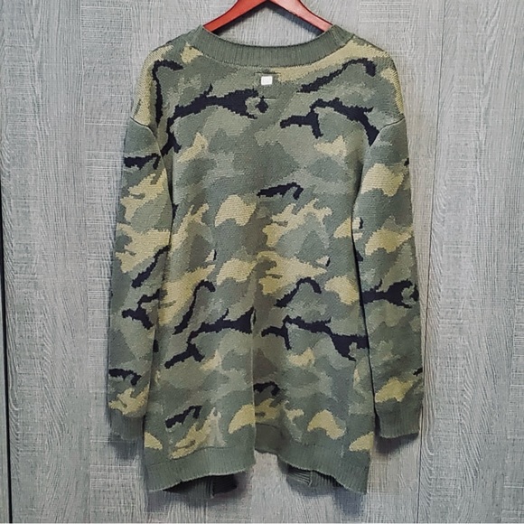 Billabong Camo Print Cardigan Large - Picture 7 of 7
